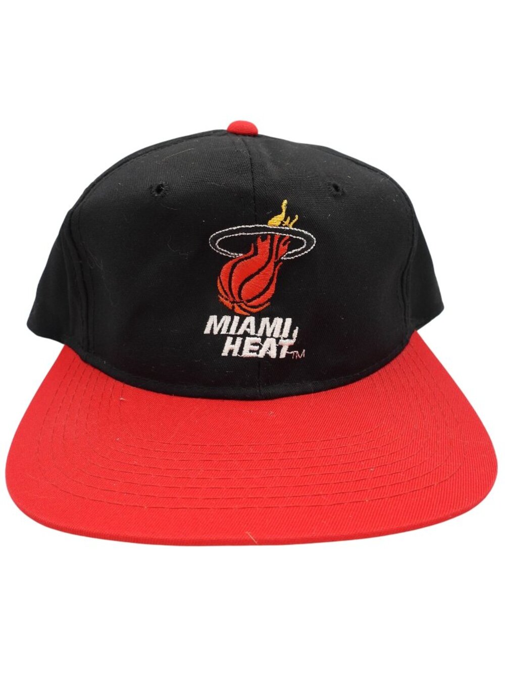 Vintage 1990s Miami Heat NBA G-Cap Adjustable Snapback Cap Hat